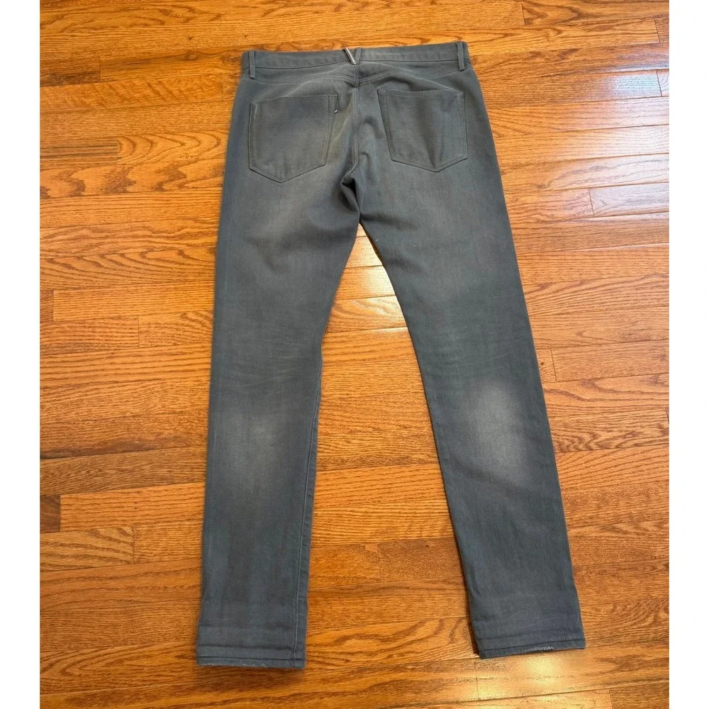 3x1 NYC M5 Selvedge Denim Jeans Mens 31x32 Tin Gray Slim Straight Made in USA